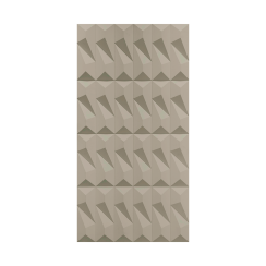 Artificial Stone Cladding Geometric Window Wall Panel