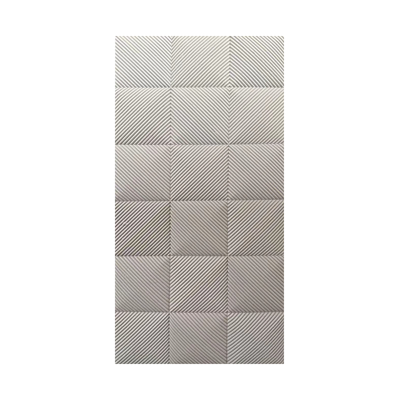 Faux Flat Stone PU Wall Panels - Square Travertine Pattern