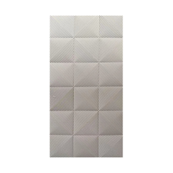 Faux Exterior Stone: DS3-8 Square-Patterned Travertine Slab