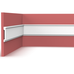 Crown Moulding Around Fireplace: XT-9709 PU Plain Mouldings for Modern Elegance