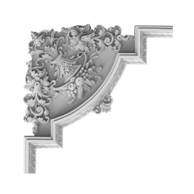 PU corner ornament for living room XT-9626A