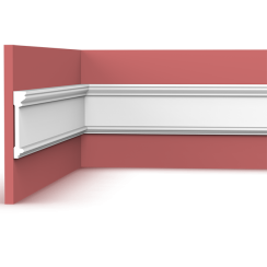 Dark Crown Molding - XT-9711: Minimalist PU Plain Mouldings