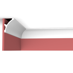 XT-9315 Rake Molding: Minimalist PU Plain Cornice for Modern Interiors