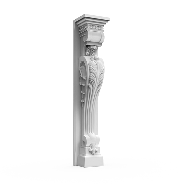 Decorative PU Corbel for Fireplace Mantel &ndash; Durable & Elegant Support