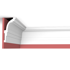 Interior Crown Molding XT-9321: Versatile PU Plain Cornice Moldings