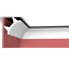Flat Shaker Crown Molding XT-9317: Modern PU Cornice Ceiling Solutions