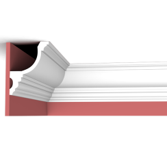 Furniture Crown Molding: XT-9324 PU Plain Cornice Moldings for Modern Spaces