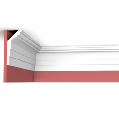 XT-9322 Stained Crown Molding: Modern PU Cornice for Seamless Elegance