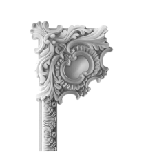 European style PU carved corner trim XT-9632A