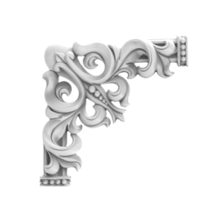 Faux wood PU corner decoration XT-9640A