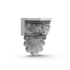 Commercial space PU decorative corbel EC-3417