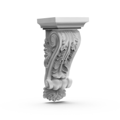 Carved PU decorative corbel EC-3426