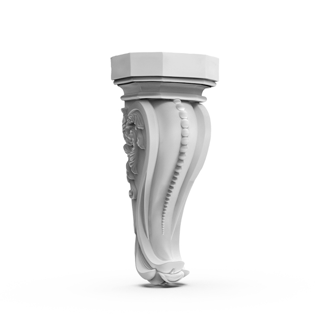 What should you consider when ordering decorative corbels from a factory?