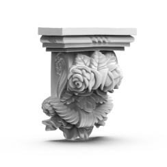 PU decorative corbel for hotel lobby  EC-3424