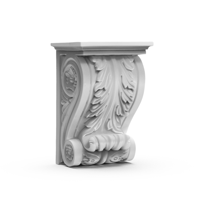 Polyurethane Corbel EC-3418: Durable PU Decorative Corbels