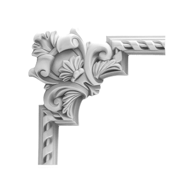 Realistic carved PU corner line XT-9629A