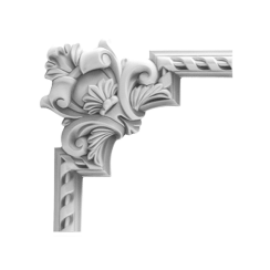Realistic carved PU corner line XT-9629A