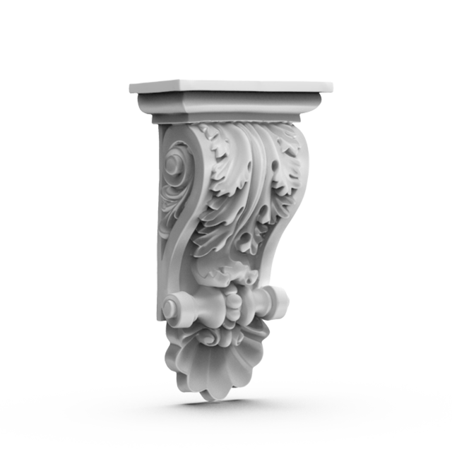 Modern PU corbel for decoration EC-3429