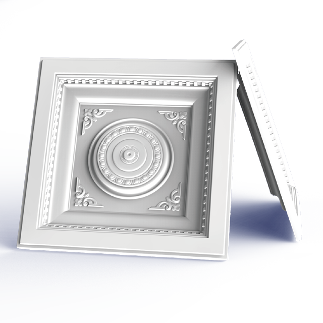 Square polyurethane lamp panelTH-1702