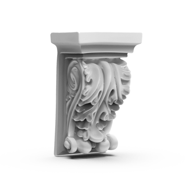 Exterior PU corbel for building facade EC-3422