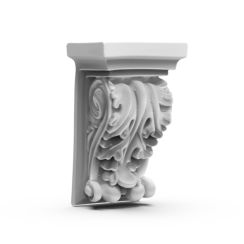 Exterior PU corbel for building facade EC-3422