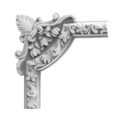 Durable PU carved corner line XT-9627A
