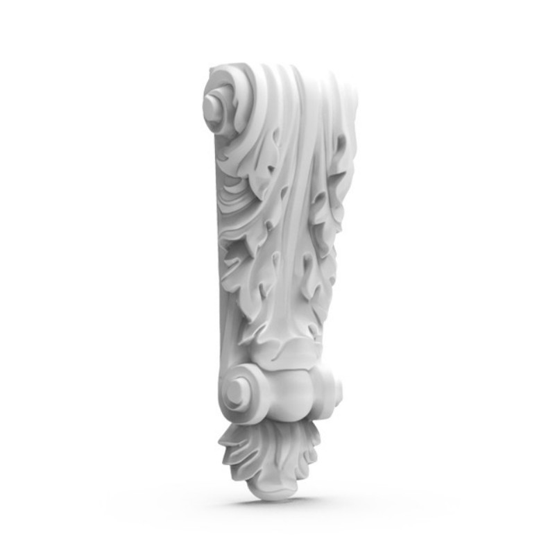 Carved PU decorative corbel