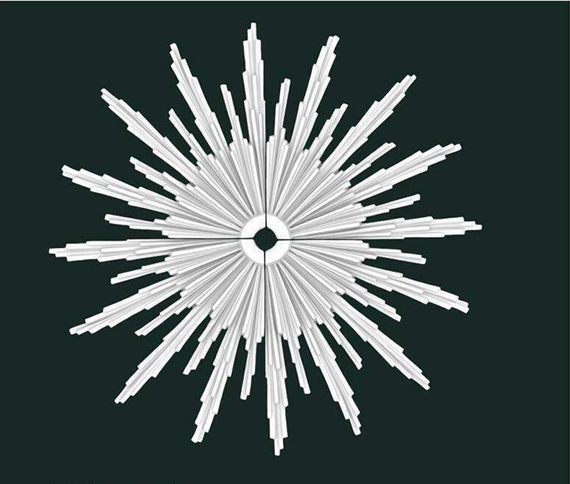 pu ceiling medallion plastic